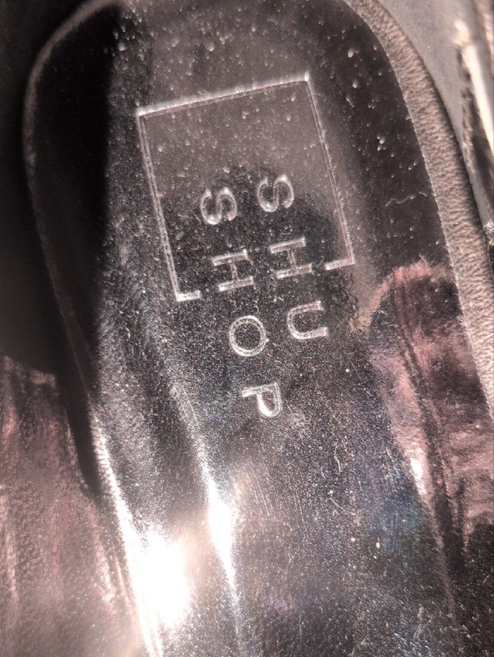 9 Shu Shop Adele Metallic Pewter Mary Jane Ballerina Flats - Picture 4 of 14